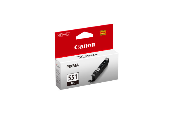 CANON Tintenpatrone schwarz CLI-551BK PIXMA MG5450 7ml