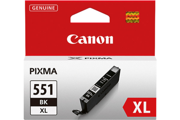 CANON Tintenpatrone XL schwarz CLI-551XL PIXMA MG5450 11ml