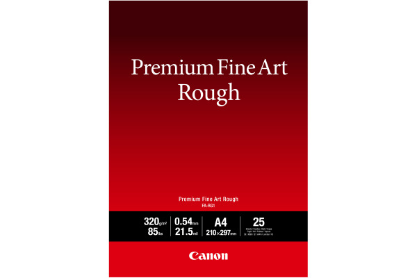 CANON Premium Paper 320g A4 FARG1A4 Fine Art Rough 25 Blatt