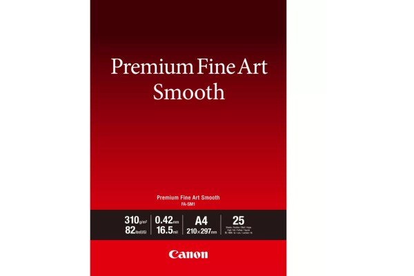 CANON Premium Paper 310g A4 FASM2A4 Fine Art Smooth 25 Blatt