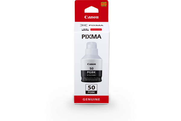 CANON Tintenbehälter schwarz GI-50PGBK PIXMA G5050/G6050 170ml