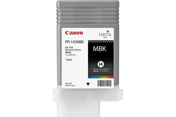 CANON Tintenpatrone matt schwarz PFI-103MB iPF 6100 130ml