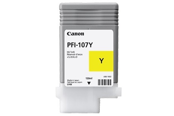 CANON Tintenpatrone yellow PFI107Y iPF 680/685 130ml