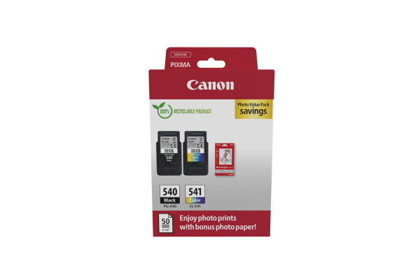 CANON Photo Value Pack schwarz/color PGCL540/1 PIXMA MG2150 2x8ml