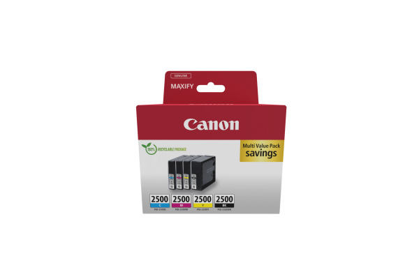 CANON Multipack Tinte BKCMY PGI-2500 MAXIFY MB5050/5350 57.9ml
