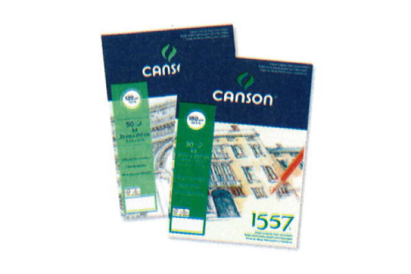 CANSON Skizzenblock 1557 A2 204127410 50 Blatt, geleimt, 120g