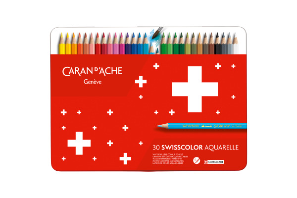 CARAN D´A Farbstifte Swisscolor 1285.73 ass. 30 Stück