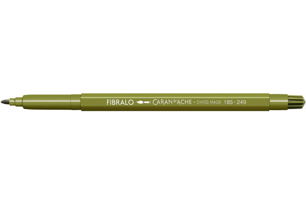 CARAN DACHE Fasermalstift Fibralo 185.249 oliv