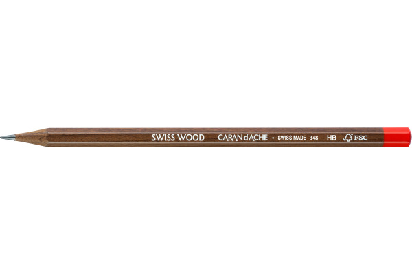 CARAN D´A Bleistift Swiss Wood HB 348.272 braun