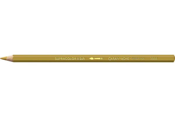 CARAN D´A Farbstifte Supracolor 3,8mm 3888.025 grünocker