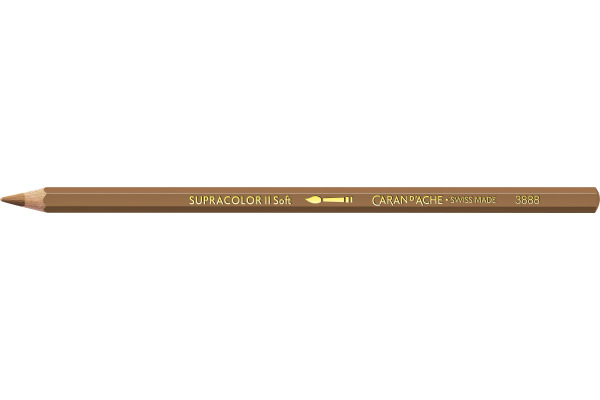 CARAN DACHE Crayon coul. Supracolor 3,8mm 3888.037 ocre brun