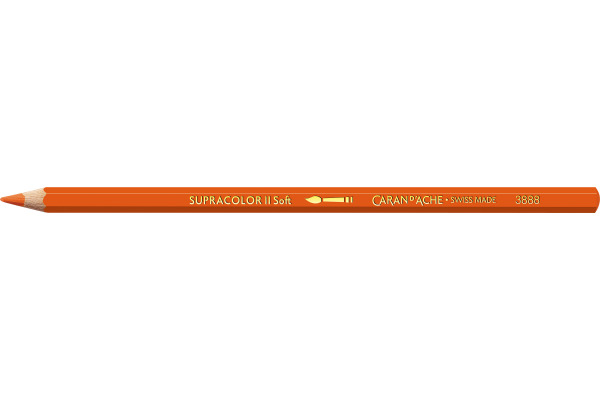 CARAN D´A Farbstifte Supracolor 3,8mm 3888.050 rotorange