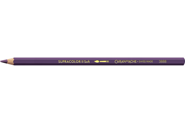 CARAN D´A Farbstifte Supracolor 3,8mm 3888.099 aubergine