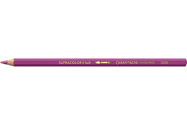 CARAN D´A Farbstifte Supracolor 3,8mm 3888.100 purpurviolett