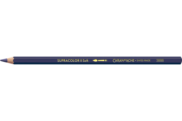 CARAN D´A Farbstifte Supracolor 3,8mm 3888.139 indigoblau