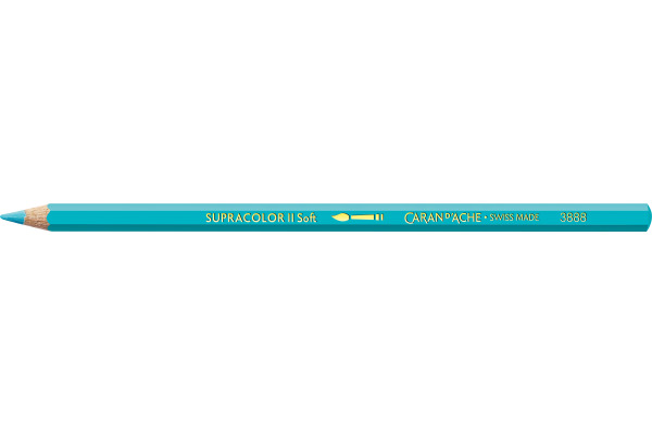 CARAN D´A Farbstifte Supracolor 3,8mm 3888.171 türkisblau