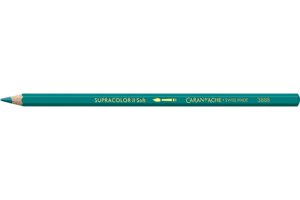 CARAN D´A Farbstifte Supracolor 3,8mm 3888.195 opalgrün