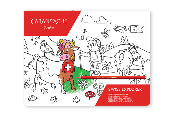 CARAN D´A Swiss Explorer 454.703 Farbposter FSC