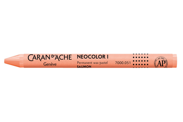 CARAN D´A Wachsmalkreide Neocolor 1 7000.051 lachsrot