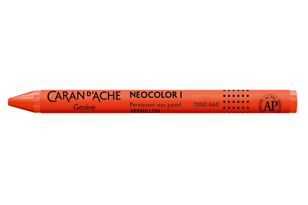 CARAN D´A Wachsmalkreide Neocolor 1 7000.060 zinnoberrot