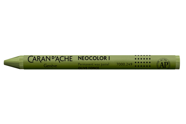 CARAN D´A Wachsmalkreide Neocolor 1 7000.249 oliv