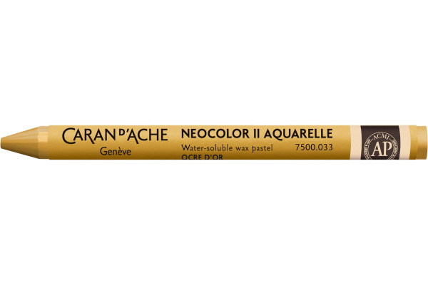 CARAN D´A Wachsmalkreide Neocolor II 7500.033 goldocker
