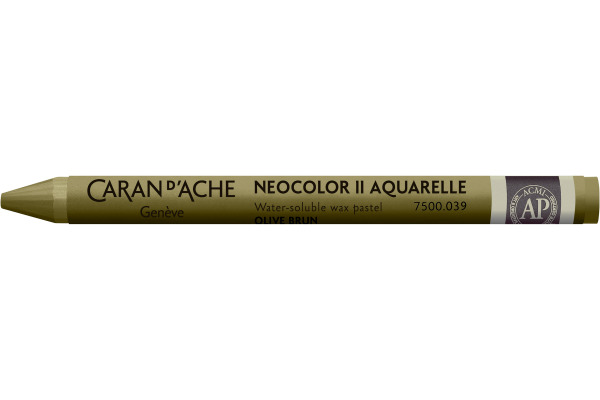 CARAN D´A Wachsmalkreide Neocolor II 7500.039 olivbraun