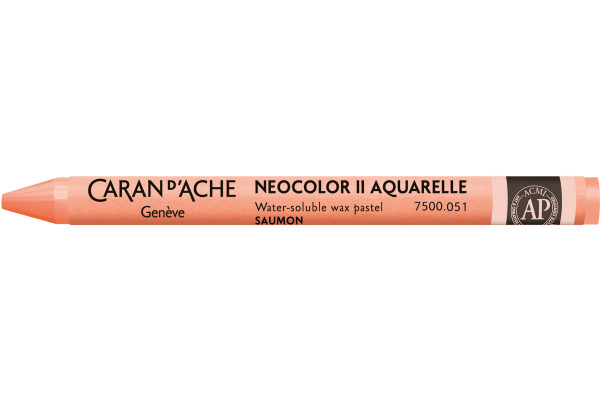 CARAN D´A Wachsmalkreide Neocolor II 7500.051 lachsrot