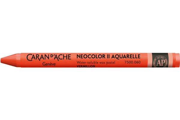 CARAN D´A Wachsmalkreide Neocolor II 7500.060 zinnober