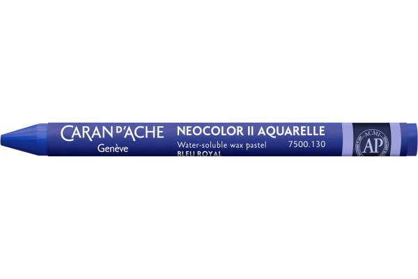 CARAN D´A Wachsmalkreide Neocolor II 7500.130 königsblau