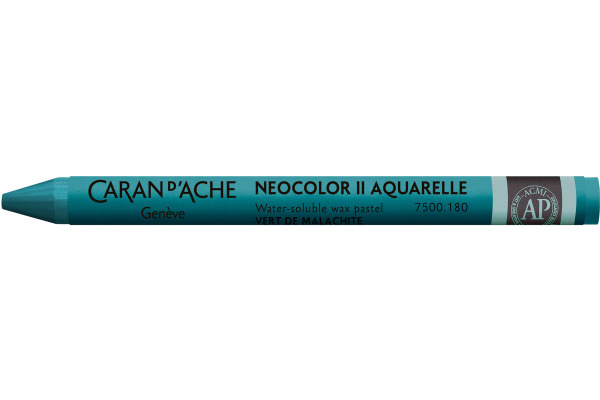 CARAN D´A Wachsmalkreide Neocolor II 7500.180 malachitgrün