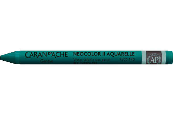 CARAN D´A Wachsmalkreide Neocolor II 7500.190 grünblau