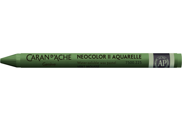 CARAN D´A Wachsmalkreide Neocolor II 7500.225 moosgrün