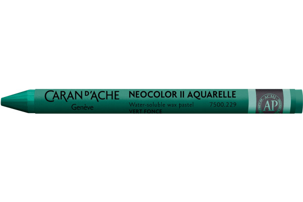 CARAN D´A Wachsmalkreide Neocolor II 7500.229 dunkelgrün