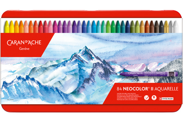 CARAN DACHE Crayons de cire Neocolor II 7500.384 84 pcs.,...