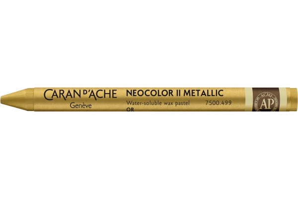 CARAN D´A Wachsmalkreide Neocolor II 7500.499 gold