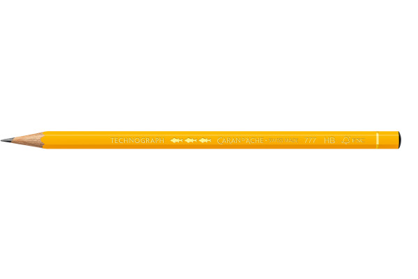 CARAN DACHE Bleistift Technograph HB 777.250 gelb