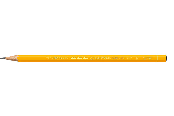 CARAN D´A Bleistift Technograph B 777.251 gelb