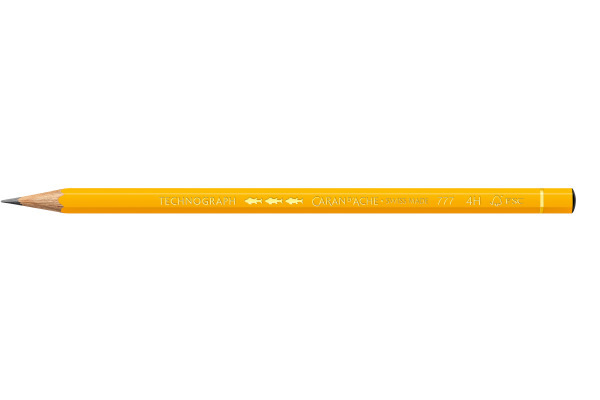 CARAN D´A Bleistift Technograph 4H 777.264 gelb