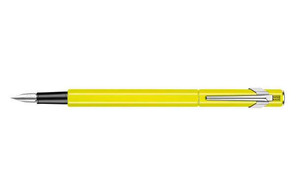 CARAN D´A Füllfederhalter 849 EF 842.470 gelb fluo lackiert