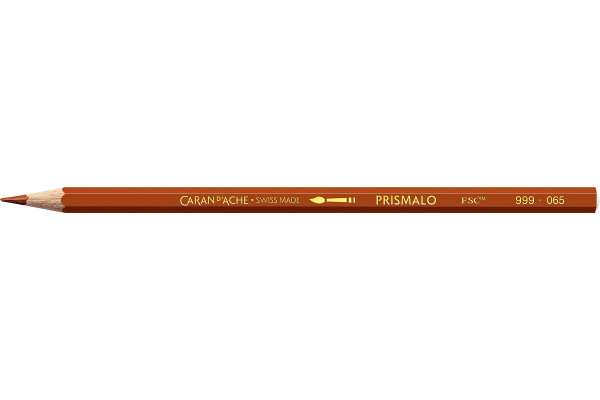 CARAN D´A Farbstifte Prismalo 3mm 999.065 rotbraun