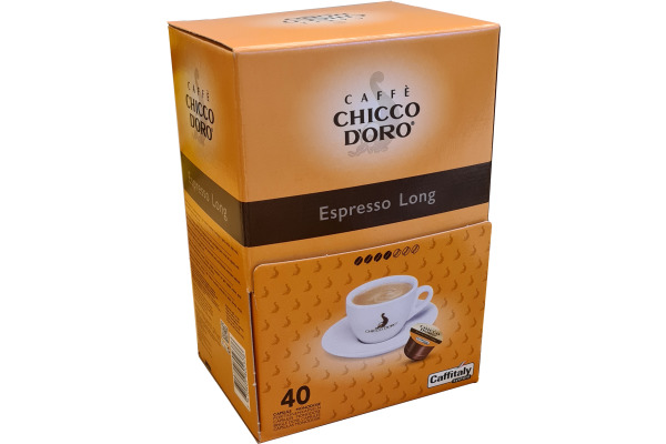 CHICCO D´ Kaffee Caffitaly 802376 Espresso Long 40 Stück