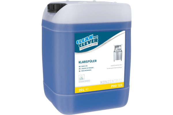 CLEAN AND Klarspüler sauer 20lt 37648 PRO123 Konzentrat