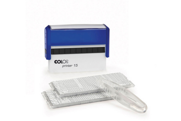 COLOP Stempel Set 15 2-SET 2 Zeilen 69x10mm
