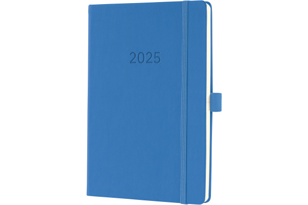 CONCEPTUM Wochenkalender 2025 C2568 1W/2S blau 21.3x14.8cm