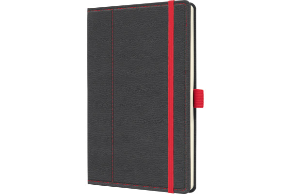 CONCEPTUM Notizbuch A5 CO695 grey-red, dots 194 Seiten