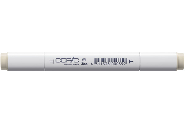 COPIC Marker Classic 2007507 W-1 - Warm Grey No.1