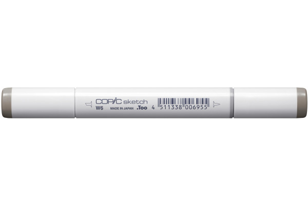 COPIC Marker Sketch 21075111 W-6 - Warm Grey No.6