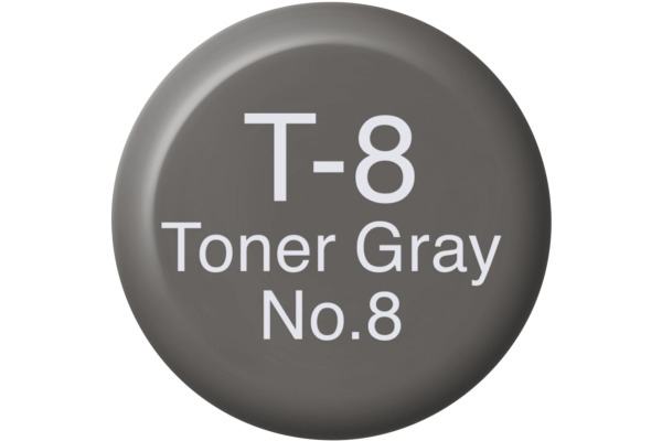 COPIC Ink Refill 21076105 T-8 - Toner Grey No.8