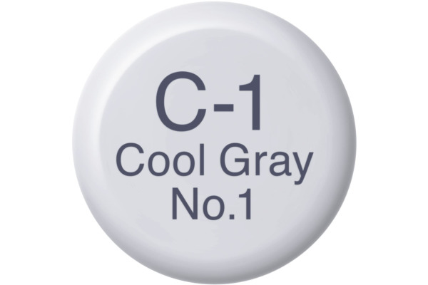 COPIC Ink Refill 2107612 C-1 - Cool Grey No.1